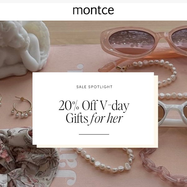 20% Off All Gifts for Her 💌
