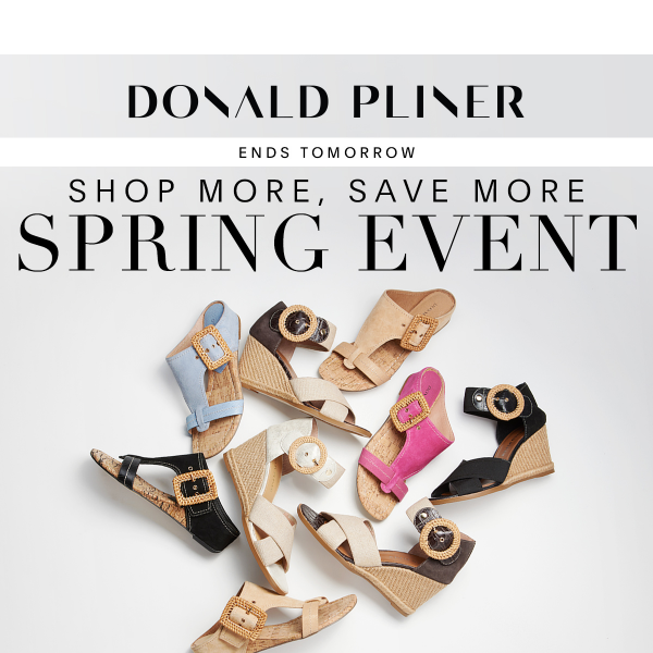 25% Off $250, 30% Off $300! Spring Must-Haves