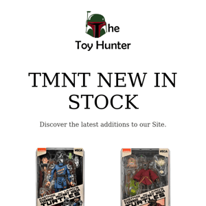 Checkout our latest TMNT figures plus our HUGE TMNT Sale