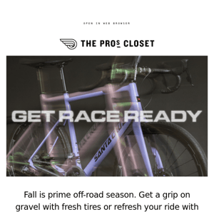 All-in on all-terrain: Shop gravel and ’cross bikes & gear