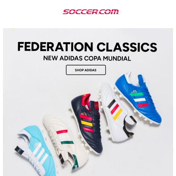 👟⚽ Made In Germany: New adidas Copa Federations Pack