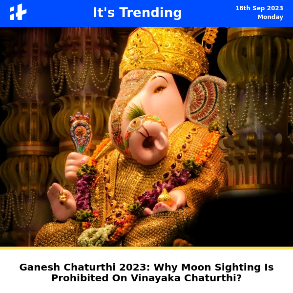 Your Daily Dose Of What's Trending - 18th Sep 2023