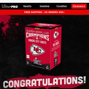 Congratulations Kansas City Chiefs!