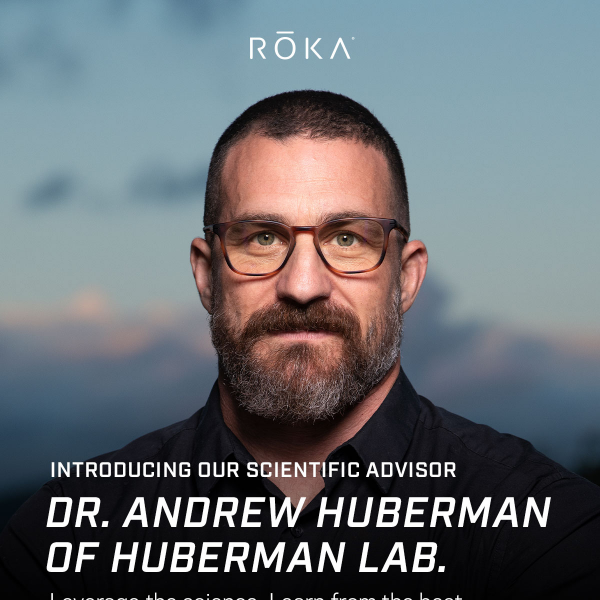 Introducing our scientific advisor, Dr. Andrew Huberman. - Roka Cycling