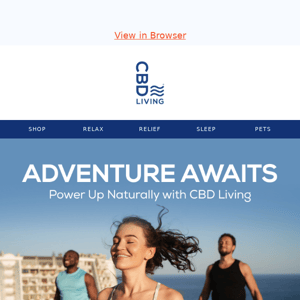 Outdoor Escapades with Sustained CBD Energy 💪