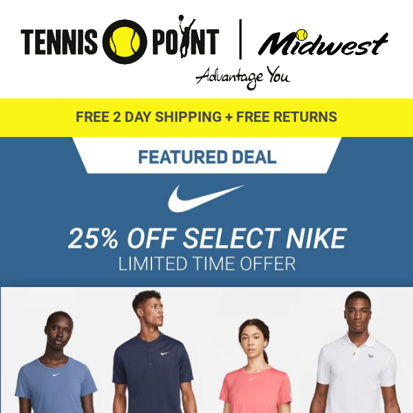 Nike Sale! SAVE 25% OFF Select Styles