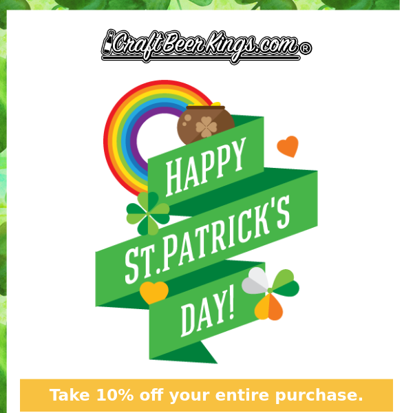Feeling green? Treat yourself to some special 🍀😏