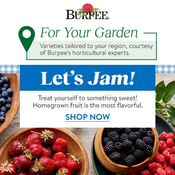 This way to homegrown berries! ➡