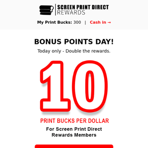 Get Rewarded Twice as Fast – 2X Points Today!