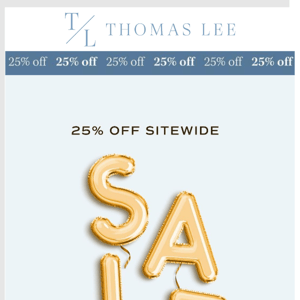 Prime time to save 25%