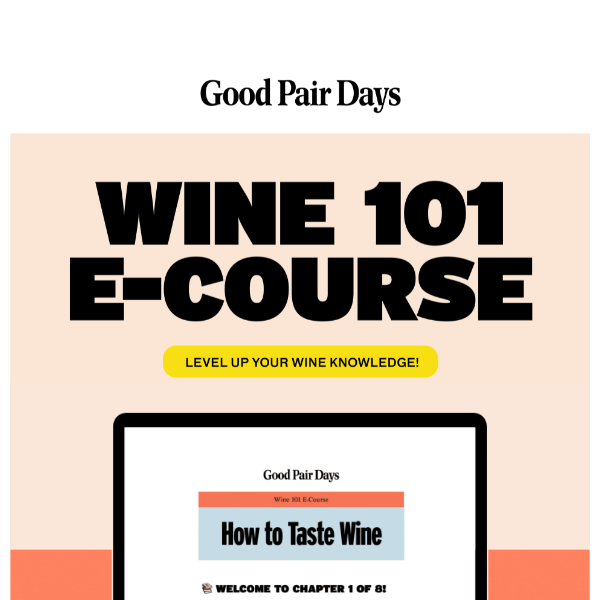 Free Wine 101: E-Course🍷 📓