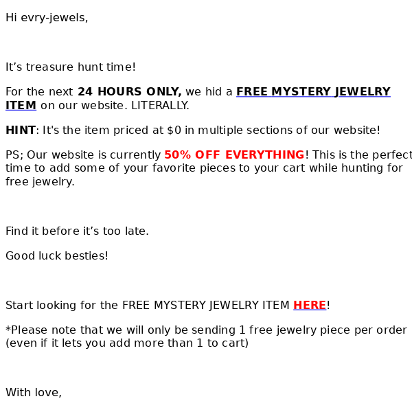 ✨CLAIM YOUR FREE JEWELRY HERE✨