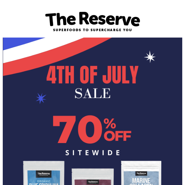 🔥 70%OFF 4th of July Sale + festive recipes!