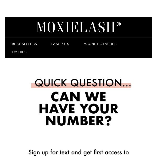 Why wait for anything? 👀 MoxieLash