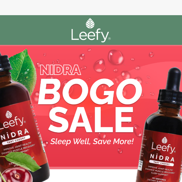 Buy One, Get One Free on NiDRA