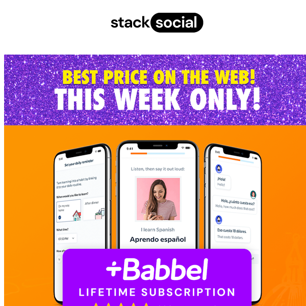 📢🔥 This Week Only! Babbel at $140 🔥🚨