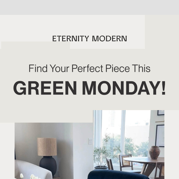 Green Monday Steals: Your Home's New Look Awaits