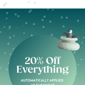 20-40% off everything Ohnut 😲✨