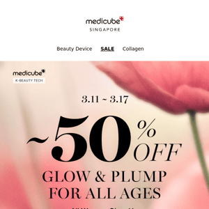 [50%OFF] All women GLOW UP with medicube