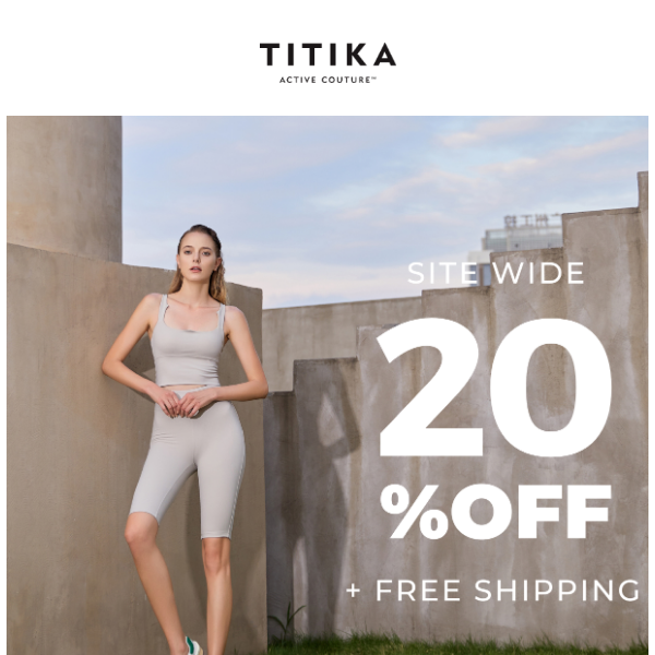 🐇Hop into Easter Savings 20% OFF SITE WIDE + Free Shipping! 💐 | TITIKAACTIVE.COM