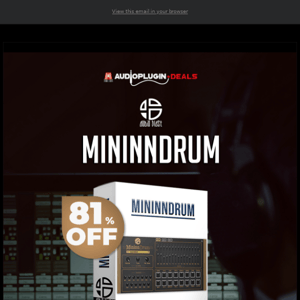💥Get 81% Off Mininn Drum for Mac & PC!