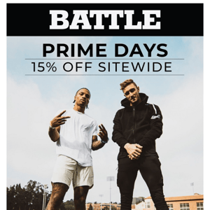 15% OFF for Prime Days! 2 days only...