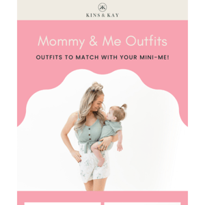 Matching Outfits for Mom & Mini-Me