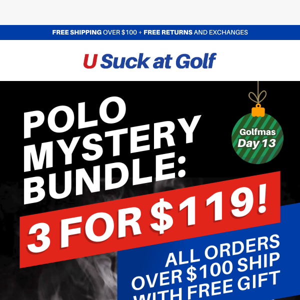 Golfmas Day 14: Mystery Polo Box for $119!