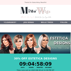 🌸 30% OFF Estetica Designs at MIMO 🌸