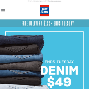 Denim Alert - Shop $49 Denim