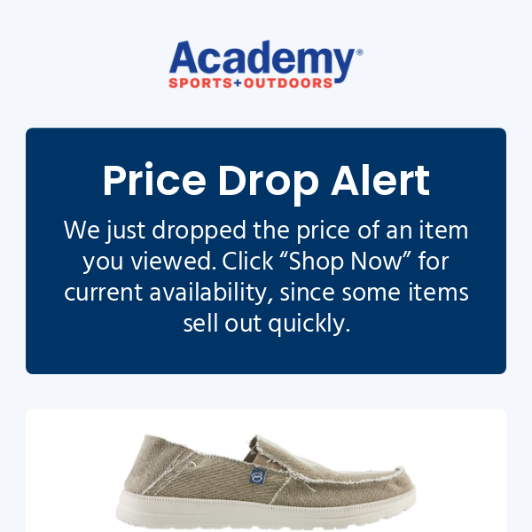 Price Drop Alert