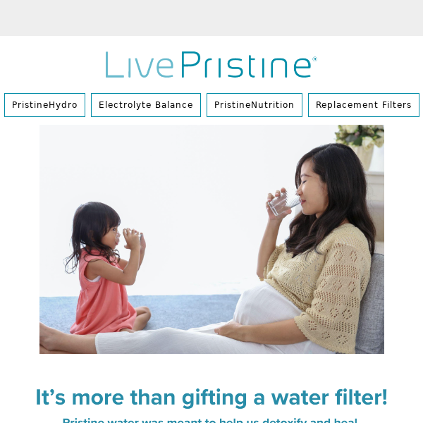 Share the Love with Pristine Water this Valentine's Day!