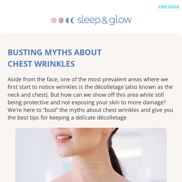 📢Busting myths about chest wrinkles