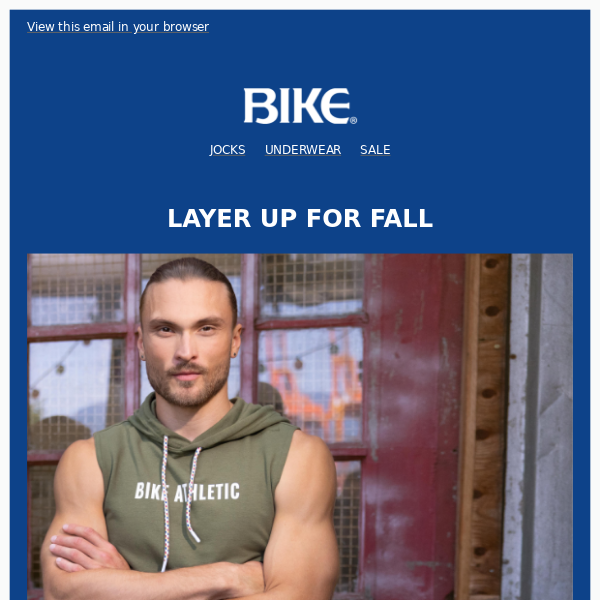 We Are Falling For You🍂 - Bike Athletic