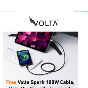 Re: final chance to scoop a free cable, Volta Charger​