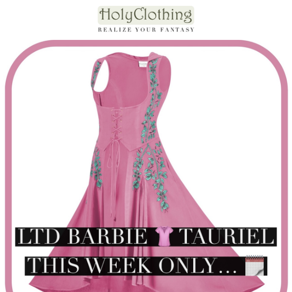 Limited Barbie Pink 👚 Tauriel 🤯 Drop 🤯 Holy Clothing