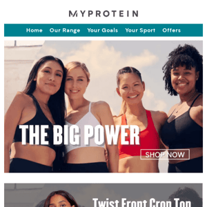 Myprotein - Power Range