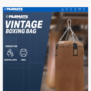 The real deal: FUJI Vintage Boxing Bag 🥊