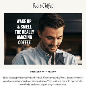 Fact: Peet’s coffee smells amazing