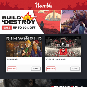 Save big in our Build & Destroy Sale, Remastered Sale, Multiplayer Madness Sale, Square Enix Sale & more!