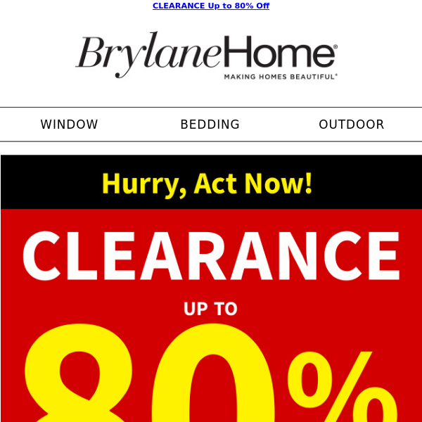 Get up to 80% Off Clearance - Brylane Home