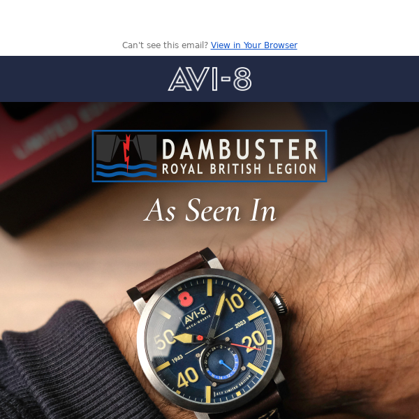 🌟 As Seen in GQ: Dambuster Limited Edition