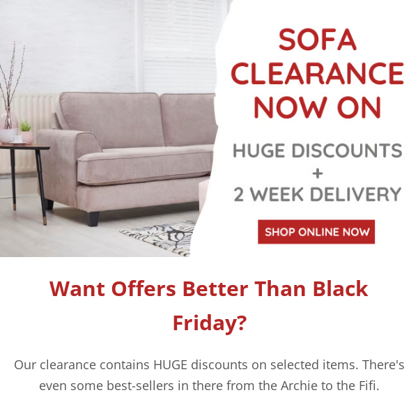 , Want Offers Better Than Black Friday?