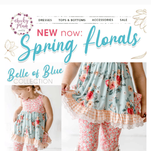 Bright Florals & Lace Details 👗 + Blanket Sale!