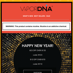 Happy New Year 2023! Shop our new year sale now!