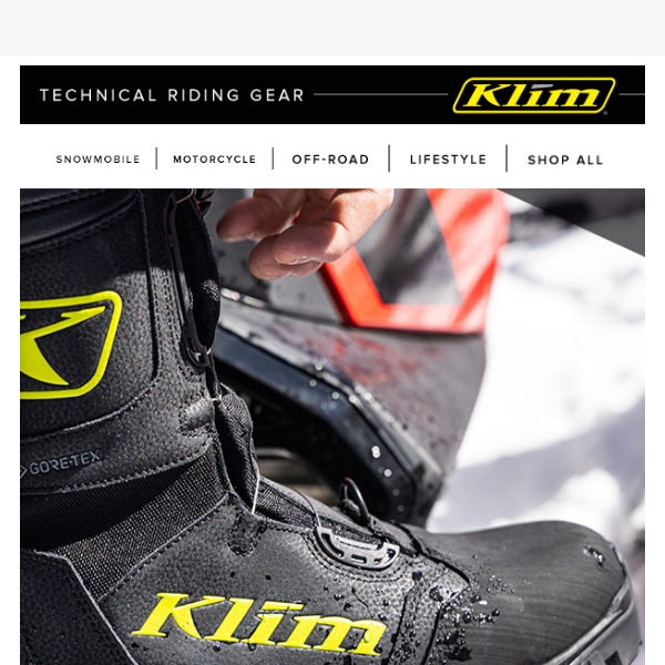 Introducing New Boa® Equipped Snow Boots and More from KLIM!