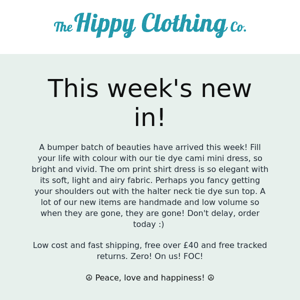 😍 This week's new in! 😍