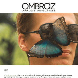 Find a bug on Ombraz.com, Get a free pair