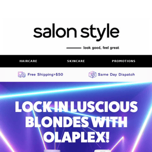 The Ultimate Blonde Fix with Olaplex! 🌟