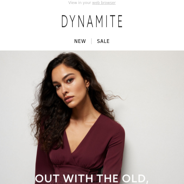 In With The NEW - Dynamite Clothing Canada